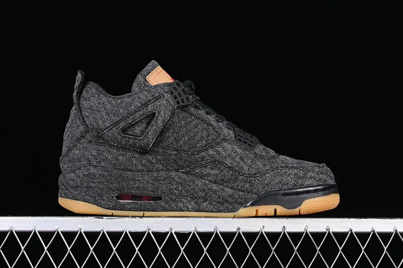 All categories Air Jordan Jordan series basketball shoes Air Jordan 4 Levi’s x Air Jordan 4 Denim AJ4 Joe 4 Levi’s joint basketball shoes AQ9103-001